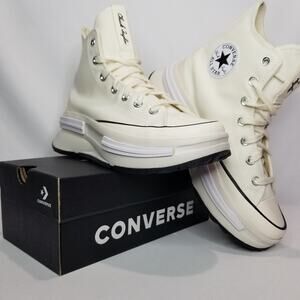 Converse Unisex Run Star Legacy CX High Tops Women's Size 9  A00868C Egret  NWT